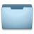 Ocean Blue Closed Icon 48x48 png